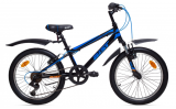 Велосипед детский Aist Pirate двухколесный, 2.0, черно-синий, BY